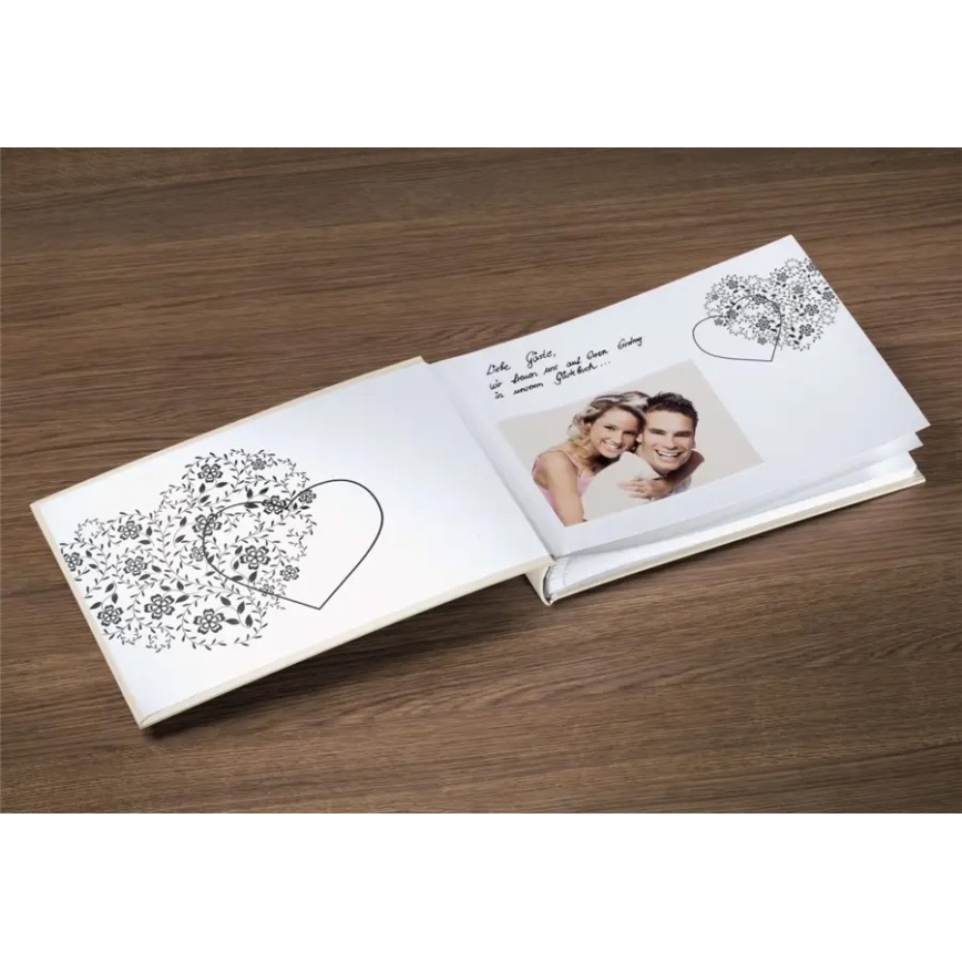 Hama - Album de fotos 30x20 cm 60 páginas coração