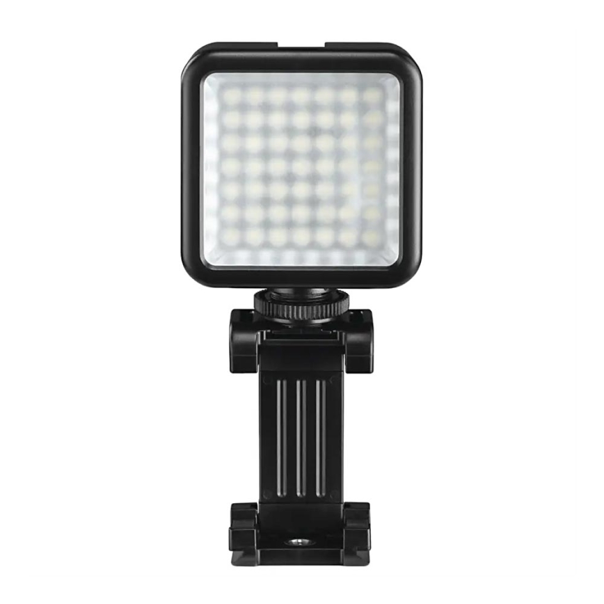 Hama - LED Iluminação com regulação para telefones, câmaras fotográficas e de vídeo LED/5,5W/2xAA