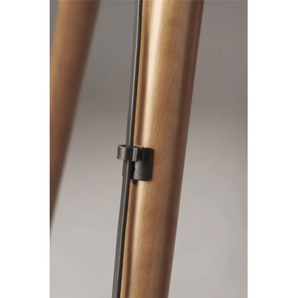 Hama - Suporte de chão para TV 32-65" preto/madeira de nogueira