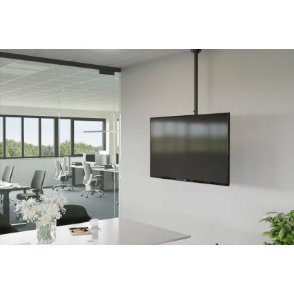 Hama - Suporte de teto para suporte de TV giratório 32-65" preto