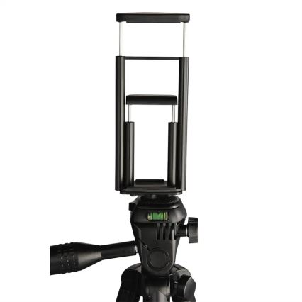 Hama - Tripé para câmara 106 cm + suporte para smartphone