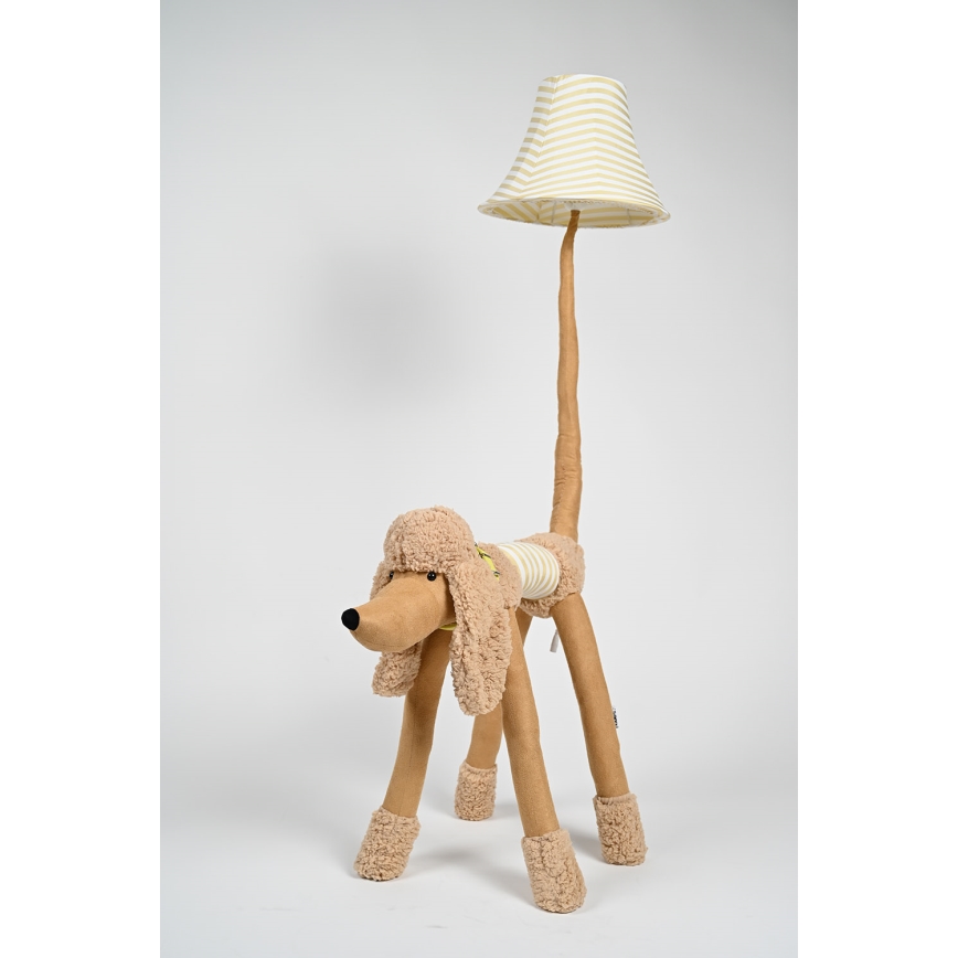 Happy Lamps - Candeeiro de chão LED de criança BELLO LED/5,4W/230V caniche