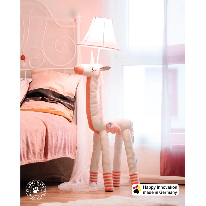 Happy Lamps - Candeeiro de chão LED de criança BONITA LED/5,4W/230V unicórnio