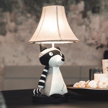 Happy Lamps - Candeeiro de mesa de criança LED BEN LED/5,4W/230V guaxinim