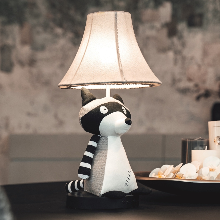 Happy Lamps - Candeeiro de mesa de criança LED BEN LED/5,4W/230V guaxinim