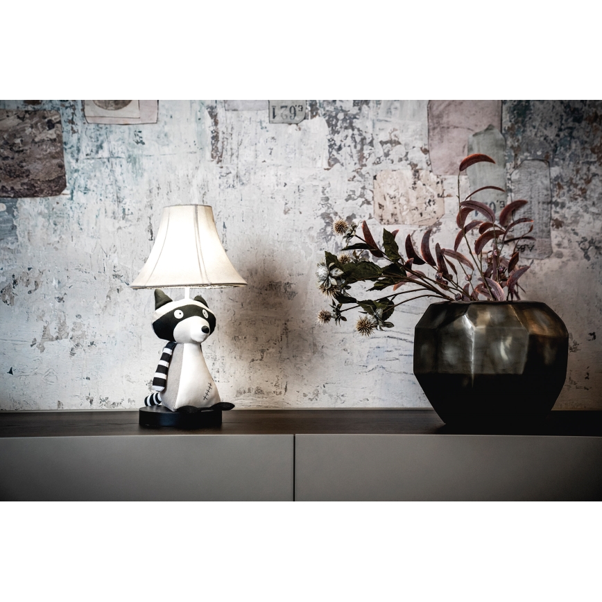 Happy Lamps - Candeeiro de mesa de criança LED BEN LED/5,4W/230V guaxinim