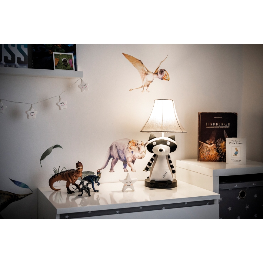 Happy Lamps - Candeeiro de mesa de criança LED BEN LED/5,4W/230V guaxinim