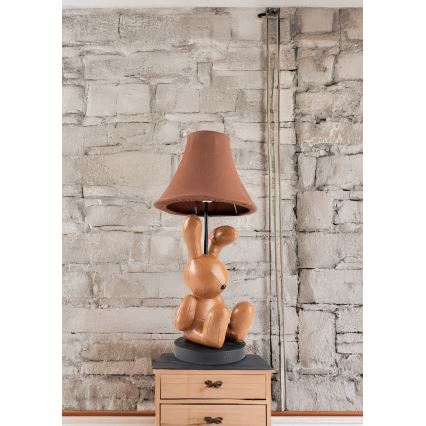 Happy Lamps - Candeeiro de mesa de criança LED BENNY LED/5,4W/230V coelho