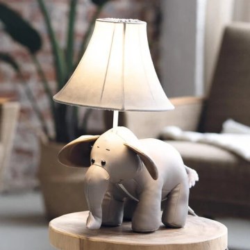 Happy Lamps - Candeeiro de mesa de criança LED BOBBY LED/5,4W/230V elefante