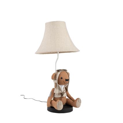Happy Lamps - Candeeiro de mesa de criança LED CHARLES LED/5,4W/230V urso