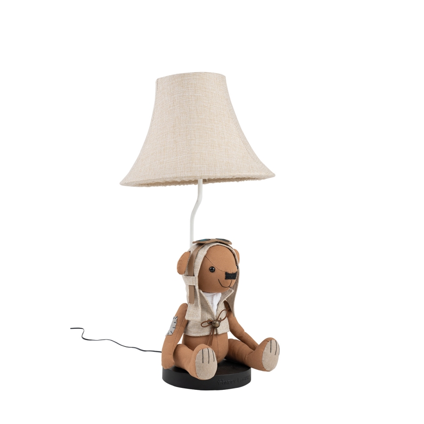 Happy Lamps - Candeeiro de mesa de criança LED CHARLES LED/5,4W/230V urso