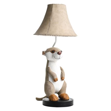 Happy Lamps - Candeeiro de mesa de criança LED EDDIE LED/5,4W/230V suricata