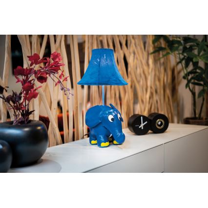 Happy Lamps - Candeeiro de mesa de criança LED ELEPHANT FROM SENDUNG MIT DER MAUS LED/5,4W/230V elefante