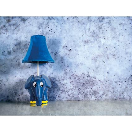 Happy Lamps - Candeeiro de mesa de criança LED ELEPHANT FROM SENDUNG MIT DER MAUS LED/5,4W/230V elefante