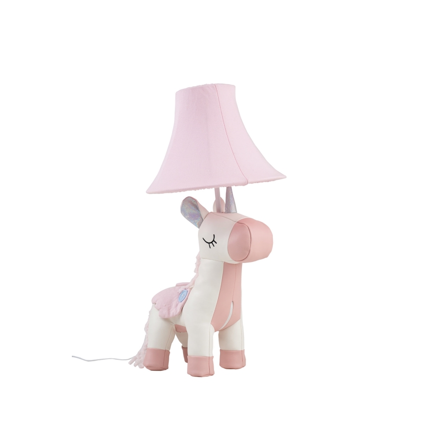 Happy Lamps - Candeeiro de mesa de criança LED ELSA LED/5,4W/230V unicórnio