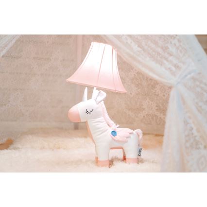 Happy Lamps - Candeeiro de mesa de criança LED ELSA LED/5,4W/230V unicórnio