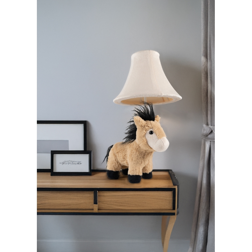 Happy Lamps - Candeeiro de mesa de criança LED ELVIS LED/5,4W/230V cavalo