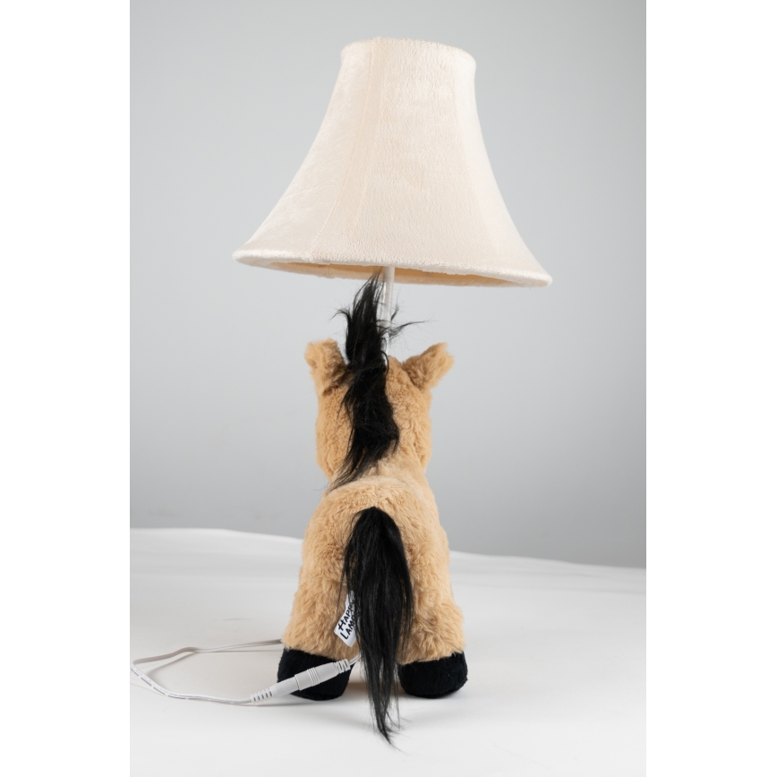 Happy Lamps - Candeeiro de mesa de criança LED ELVIS LED/5,4W/230V cavalo