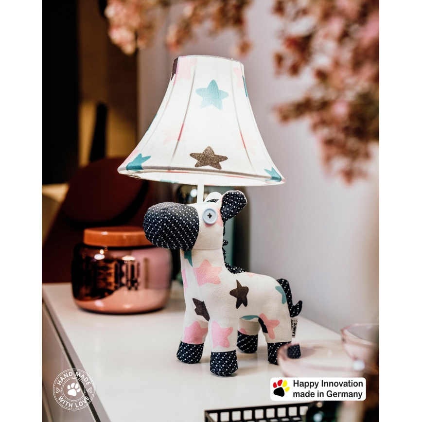 Happy Lamps - Candeeiro de mesa de criança LED FIN LED/5,4W/230V cavalo