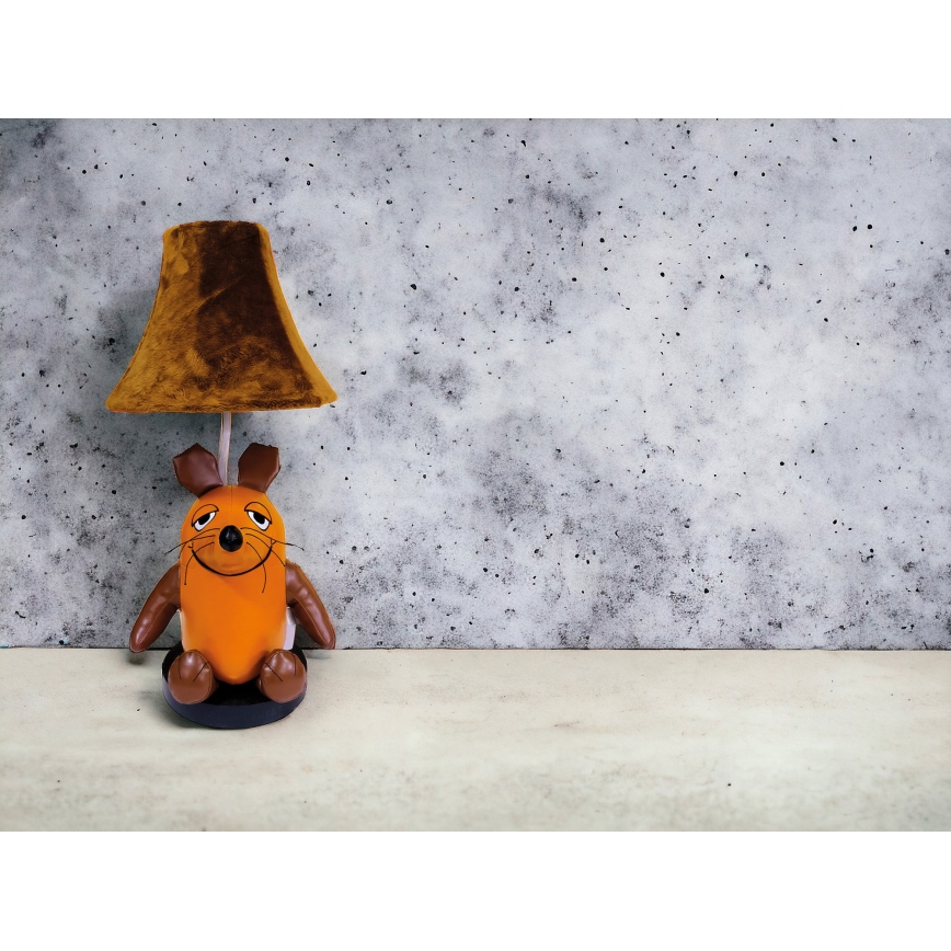Happy Lamps - Candeeiro de mesa de criança LED MOUSE FROM SENDUNG MIT DER MAUS LED/5,4W/230V rato
