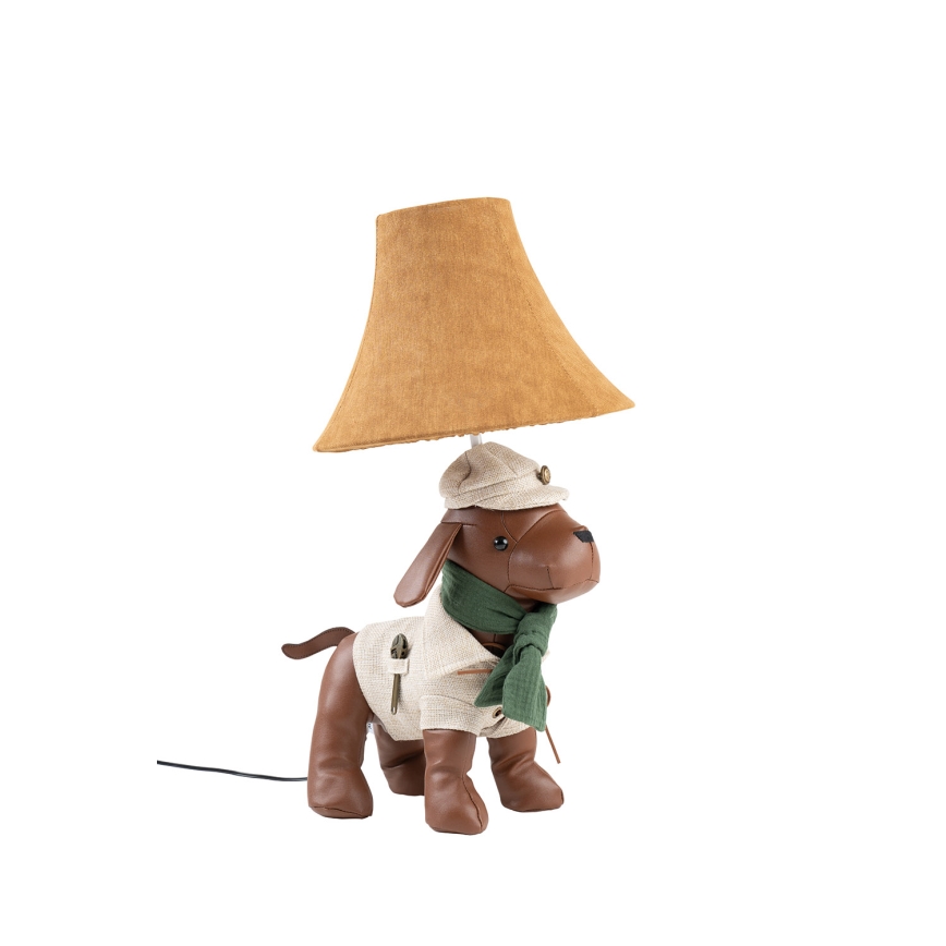 Happy Lamps - Candeeiro de mesa de criança LED SPIKE LED/5,4W/230V cão de caça