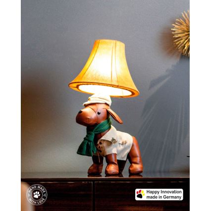 Happy Lamps - Candeeiro de mesa de criança LED SPIKE LED/5,4W/230V cão de caça