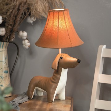 Happy Lamps - Candeeiro de mesa de criança LED WALDI LED/5,4W/230V Dachshund