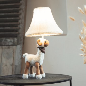 Happy Lamps - Candeeiro de mesa de criança LED WOLLE LED/5,4W/230V ovelha