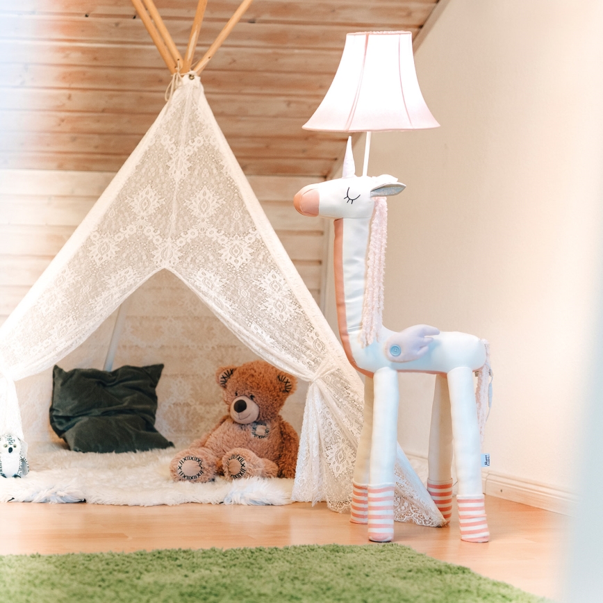 Happy Lamps - Lâmpada de pé infantil LED BONITA LED/5,4W/230V unicórnio