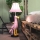 Happy Lamps - LED Candeeiro de chão de criança MINGO LED/5,4W/230V flamingo