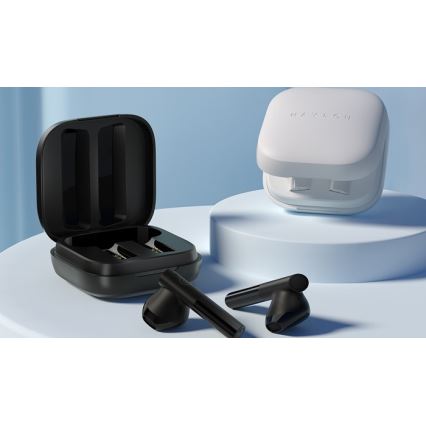 Haylou - Auriculares sem fios à prova de água GT6 Bluetooth IPX4 preto