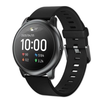 Haylou - Smart watch LS05 Solar Bluetooth IP68 preto