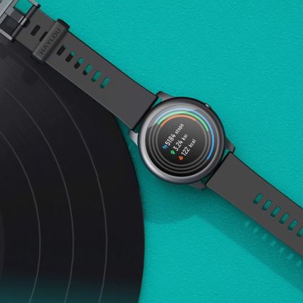 Haylou - Smart watch LS05 Solar Bluetooth IP68 preto
