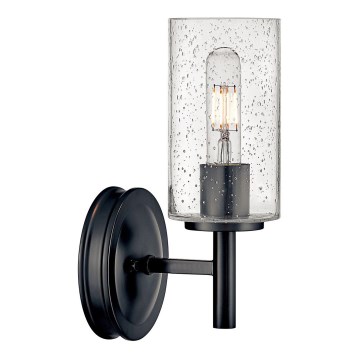 Hinkley - Aplique de parede COLLIER 1xE27/60W/230V preto