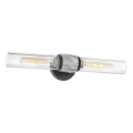 Hinkley - Aplique de parede para casa de banho ELLISON, 2xE27/40W/230V, IP44, preto