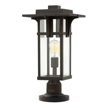 Hinkley - Candeeiro exterior MANHATTAN 1xE27/100W/230V IP44 preto