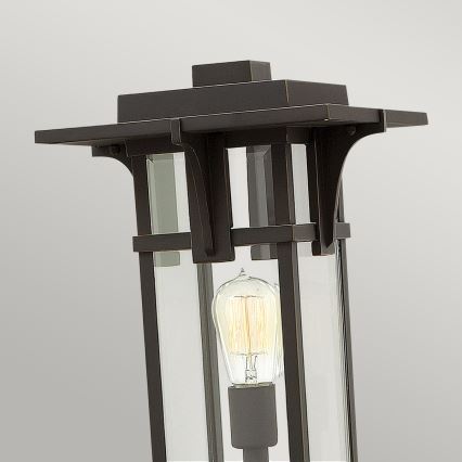 Hinkley - Candeeiro exterior MANHATTAN 1xE27/100W/230V IP44 preto