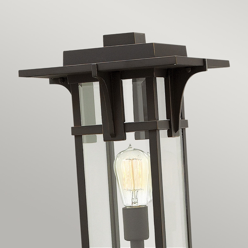 Hinkley - Candeeiro exterior MANHATTAN 1xE27/100W/230V IP44 preto