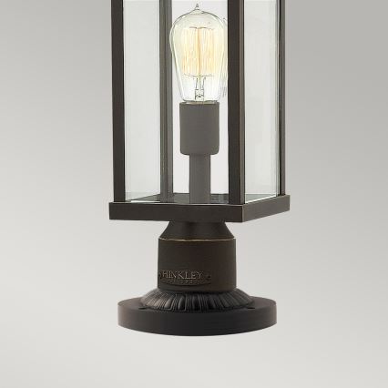 Hinkley - Candeeiro exterior MANHATTAN 1xE27/100W/230V IP44 preto