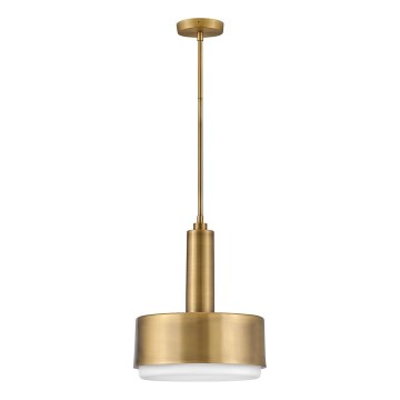 Hinkley - Candeeiro suspenso CEDRIC 2xE27/60W/230V diâmetro 33 cm latão