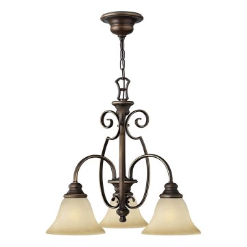 Hinkley - Candeeiro suspenso CELLO 3xE27/60W/230V