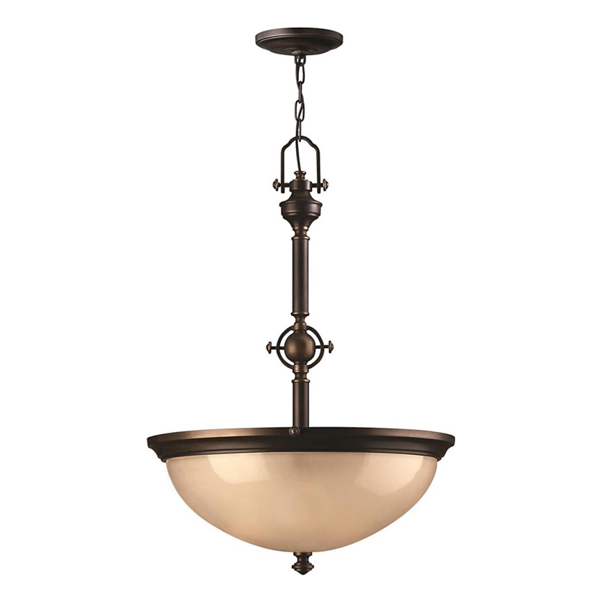 Hinkley - Candeeiro suspenso MAYFLOWER 3xE27/60W/230V