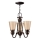 Hinkley - Candeeiro suspenso MAYFLOWER 3xE27/60W/230V