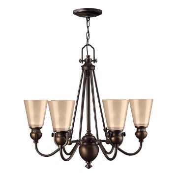 Hinkley - Candeeiro suspenso MAYFLOWER 6xE27/60W/230V