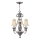 Hinkley - Candeeiro suspenso PLANTATION 4xE14/40W/230V prateado