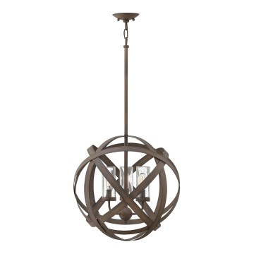 Hinkley - Candelabro exterior CARSON 3xE14/40W/230V IP44