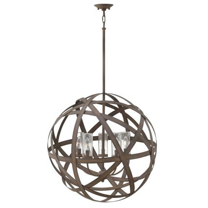 Hinkley - Candelabro exterior CARSON 5xE14/40W/230V IP44
