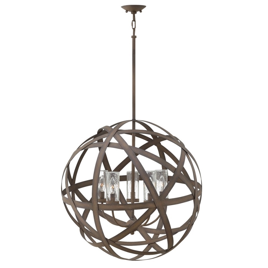 Hinkley - Candelabro exterior CARSON 5xE14/40W/230V IP44