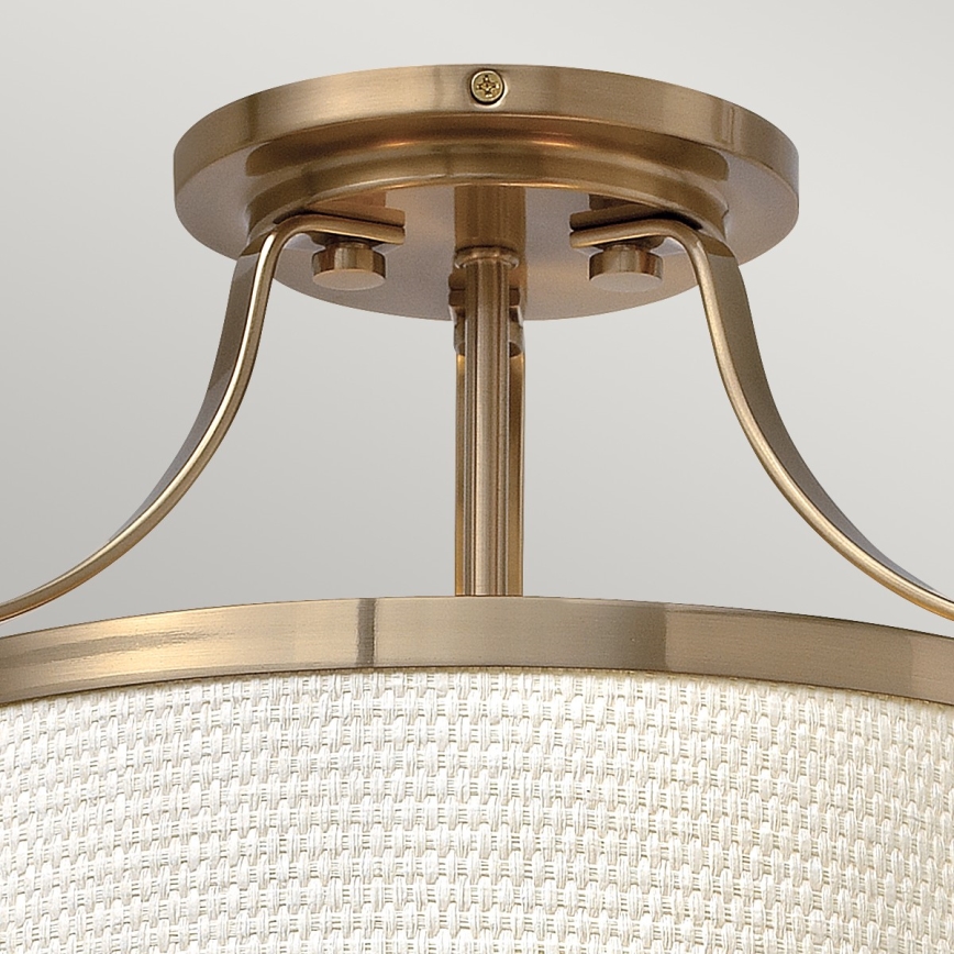 Hinkley - Candelabro integrado CHARLOTTE 3xE27/75W/230V latão
