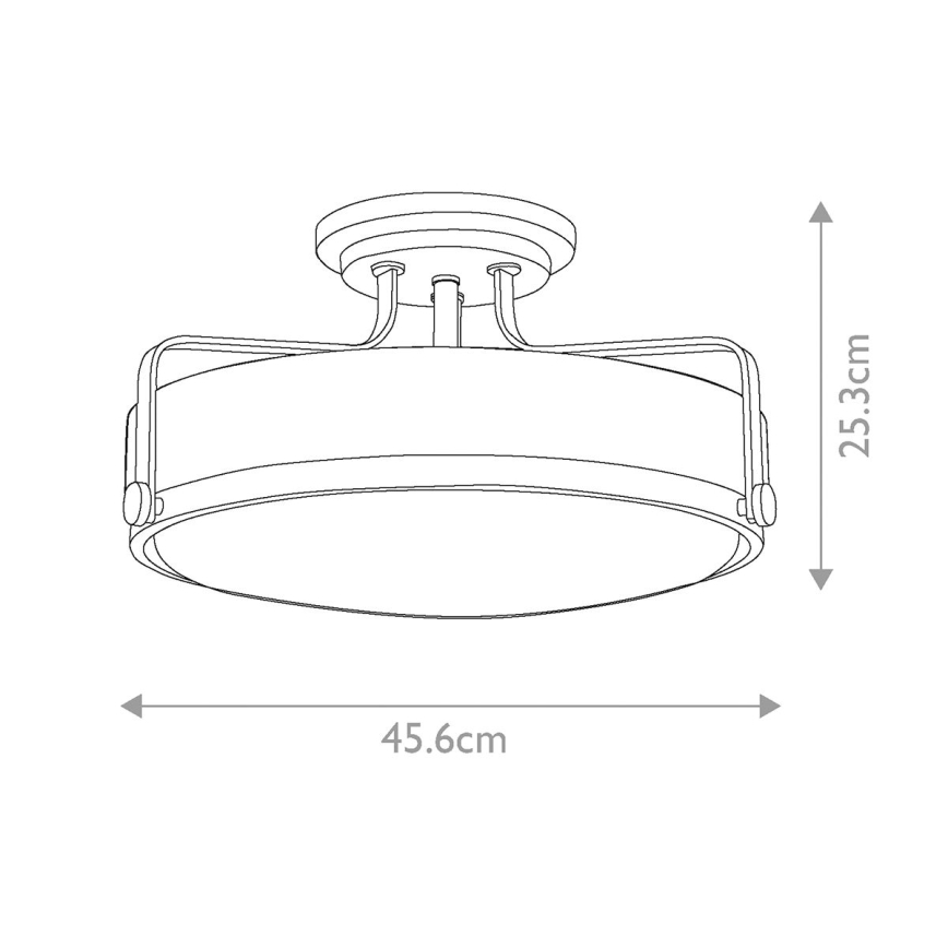 Hinkley - Candelabro integrado HARPER 3xE27/60W/230V latão
